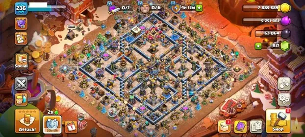 『🔰Xinco🔰』➤ TH 18 ✦ EXP 236 ✦ Hero 74★76★62★60★49★1🔥Change Name Ready