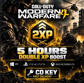 🔥 COD MW4 | 5 HOURS DOUBLE XP BOOST (2XP) ⚡ PC/PS/XBOX | CD KEY | FAST DELIVERY
