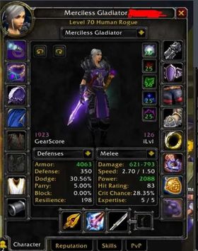 WC52 – EU Endgame Rogue Ready to Dominate | Lv70, Merciless Gladiator R1, Top 0.1% PvP