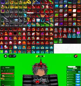 [ RIVALS ] KEYBLADE, KEYSHOT, RIPTIDE KATANA, LOT OF SKINS, [ Lv.246 ] GOOD FOR MAIN | PENDING EMAIL ( CHANGEABLE ) SUPER SAFE