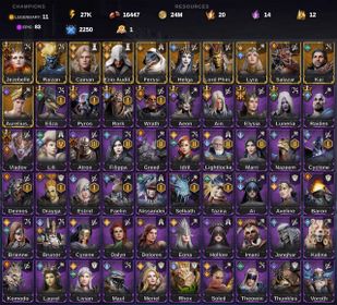 👑 Jezebelle ✨ Raizan ✨ Cainan | ⚡ 11 Legendary · 14 Lords · 83 Epic