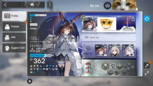 21 Limited + Limited Exusiai $30 Paid Skin | 363 Operator 209 Outfit | 100⭐6 Operator Server Global Lv 120 | ARKNIGHTS