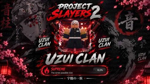 Uzui Supreme Clan | Account Unv 13+ | SLAYER 2 | PROJECT SLAYER 2 | PJ2 | INSTANT DELIVERY🚀