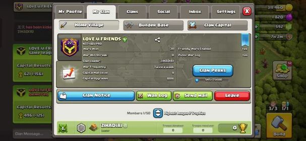 22LV CLAN || LOVE,U,FRIENDS || CP 9 || LEAGUE CRYSTAL 3 || GOOD WAR LOG