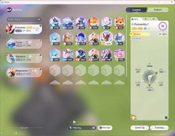 APAC|Lv54|BP ON|8 Primsana(FULMINTIS SP IX,MagmarexSP IX,Irisalis+Sign,Turbo SP II,Melloblum SP I)+18Sparkling|Take Email|TA1452