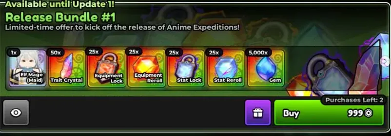 x2 Release Bundle 1 (1998RB) Anime Expeditions