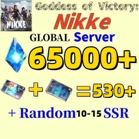Global server|65000+Diamond+Random 10-20 SSR + Recruitment Scroll +450]Goddess of Victory: Nikke