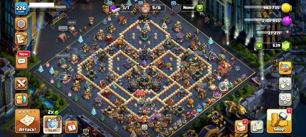 🔰SKTN🔰TH17✦EXP 226⚔️HERO 79•88•73•63•50•5=Level 13 Clan Bonus