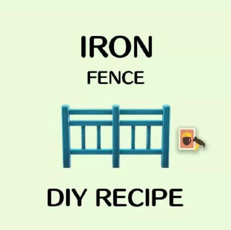 Iron Fence Diy Recipe Acnh Animal Crossing New Horizons Iron Fence Diy Recipe Acnh Animal Crossing New Horizons