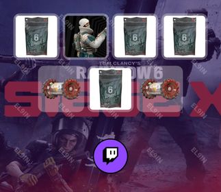 🌌 Twitch Drops ⚡️ R6S S2 2026 16 🌌 Rainbow Six Siege [Total 7 Items]