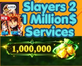 1 Million Coins Boosting Services - Slayers 2