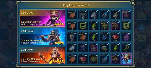 Raid: Shadow Legends Account - ( Acrizia, Chaagur, Scyl, Rathalos, Artak, Sun Wukong )
