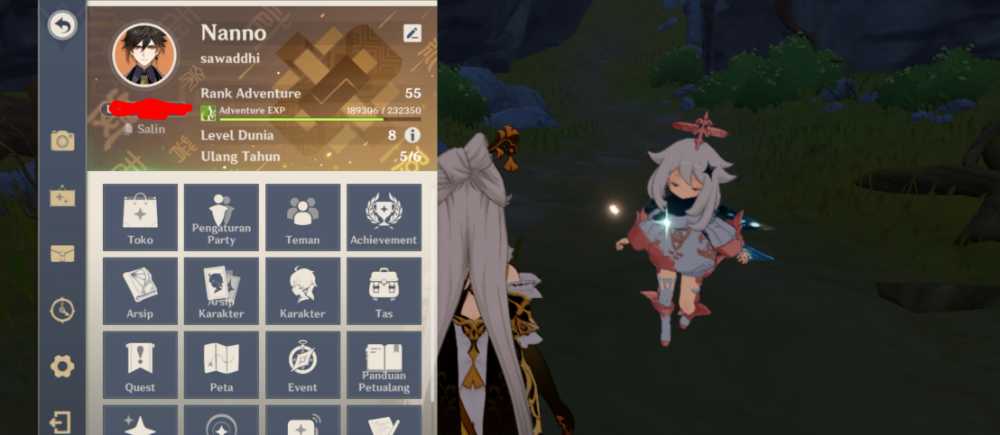 Genshin Account Ar 55 Almost 56 With 11 Units 5 Star F2p