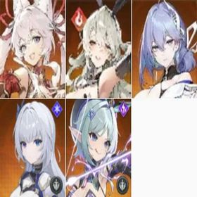 Korean|lv2|Mina+Vivian+Isabella+Ophelia+Penny|Only |completed the tutorialg|Fast delivey