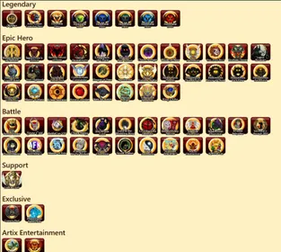 Complete NSOD & Forge & Hardcore Classes & DBON & NSOD & Hollowborn Hardcore Sets : 42 Classes : AQW256