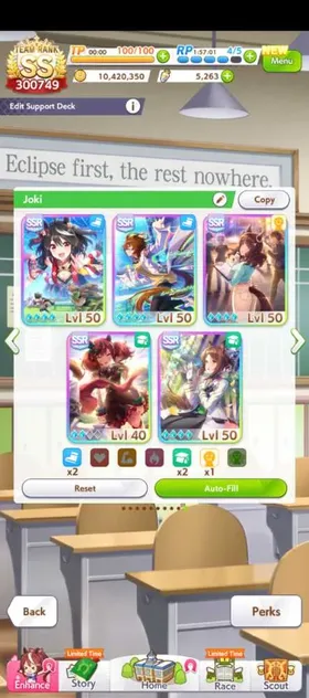 Global Endgame Meta | 24 Mlb Card (Kitasan, Fm, Tachyon, Hello) + 47 Umas