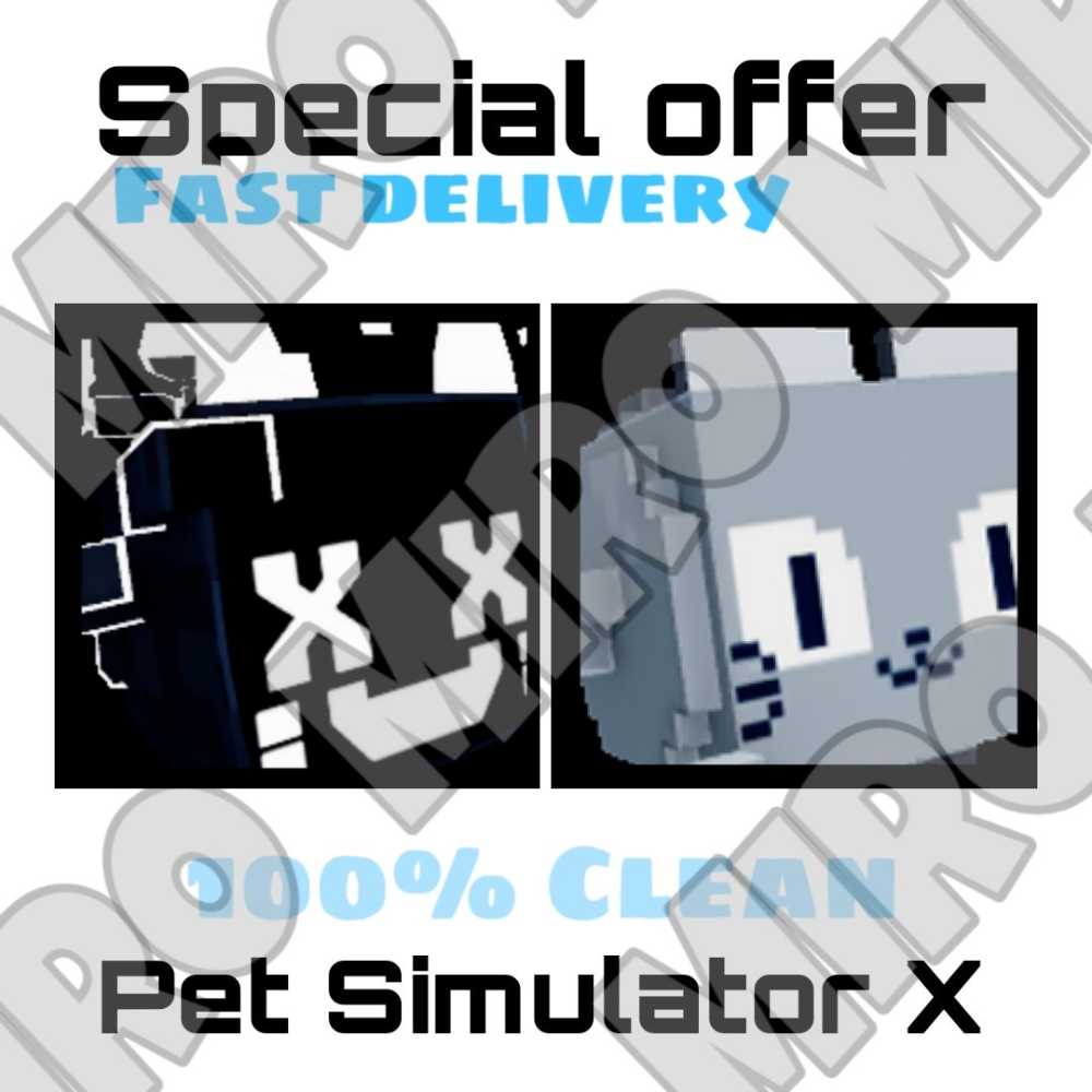 Special Offer 55 Huge Hacked Cat + Huge Picel Cat Pet Simulator X