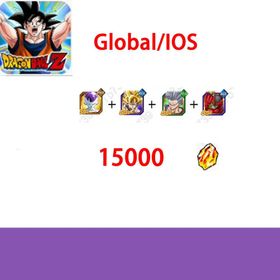 Global[IOS  /only]| 15000diamond+Image Hero]| Dragon Ball Z Dokkan Battle |Fast delivery