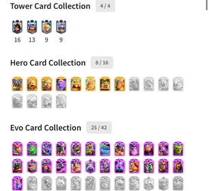 #CR670 ❤️LV1796 WITH 8 HERO, 25 EVO| HOG EQ MM/ GY DECK| 10K GEM| 15 LV16❤️