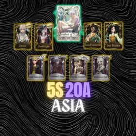 LV 14 ASIA | SEER "Prophet Of Yore" + MATADOR "Dasein" + THE RIPPER "Candlelight" + NAIAD "Jade Maiden" Full Pack + COWBOY "Exiled Immortal" |  NO BLUEMAIL | CODE TO IOS AVAIL | FAST DELIVERY