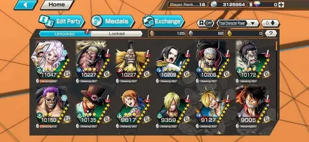 [4650][IOS+ANDROID] 2 EX / Bonney Max + Zephyr, Support 125%, Solo Fresh