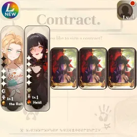 [Lv4] GLOBAL| Remi 3stars + Heidi 5stars + Sign Heidi X3 | Remi ✦3 + Heidi✦5 + Heidi's World x3 |Starter account