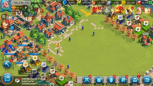 RISE124: 68M Might - Vip 15 - 48 PP - 1116 Gold Head - 4 Farm - 66K Gems