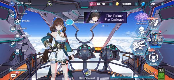 HI14 //Li sushang: PeregrineSword S2 4/4  //6747Gems //Stygian Nymph //Starter Manual (K)