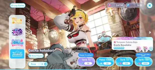 【Asia】 24K+ Diamonds+34 Gacha Tickets+4-Star Guaranteed Ticket