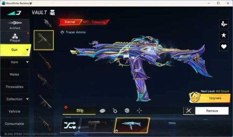 ASIA|Eternal Gun MP7 - Tidesong|1 Eternal Striker|Ultra Melee Katar - Selachian|1 Collab Gun|2 Legendary Melee|Check SS BS4000B