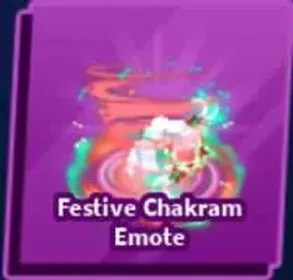 Festive Chakram Emote - Blade Ball