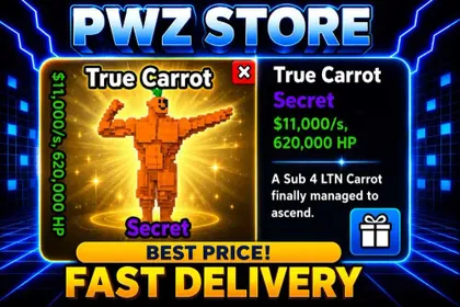 True Carrot Secret Plant | Capybaras vs Plants