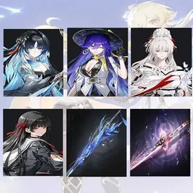 Asia lv 8| Yangyang + Lucilla + Hiyuki + Chisa + Yangyang Weapon + Hiyuki Weapon | Random 4 stars |The novice pool is not used