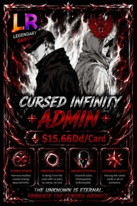 Anime Card Farm | Admin Cursed Infinity (15.66Dd/Sec)