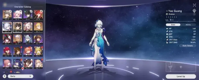 [NA]| TL 4 Male | Starter |Yao Guang + Sparxie + Sparkle + Archer + Gilgamesh + Danheng PT |Companion Spirit x3