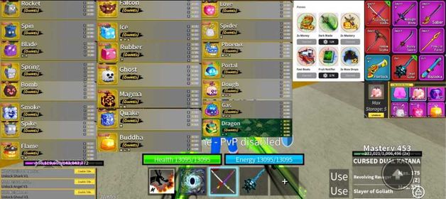 [BLOXFRUIT] 22 PERMS, CDK, HS, SKULL GUITAR | UNVERIFIED SUPER SAFE