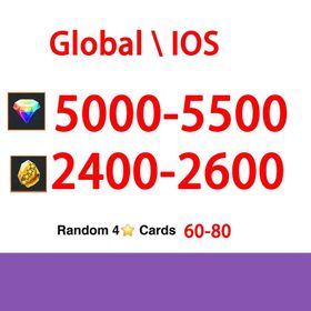 Global|IOS/Only|5000-5500RD|2400-2600GF|100% Safe Account|