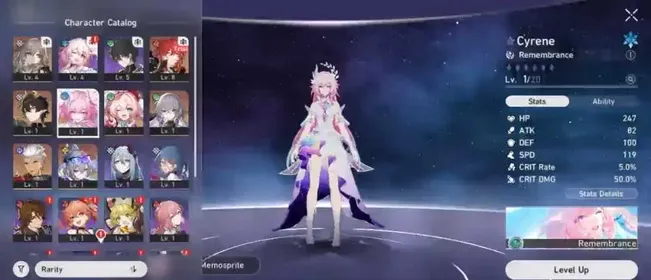 [ASIA] TL 4 | Silver Wolf Lv.999 | Cyrene + Cyrene Light Cone | Hyacine | Bronya | Selector on | All unset
