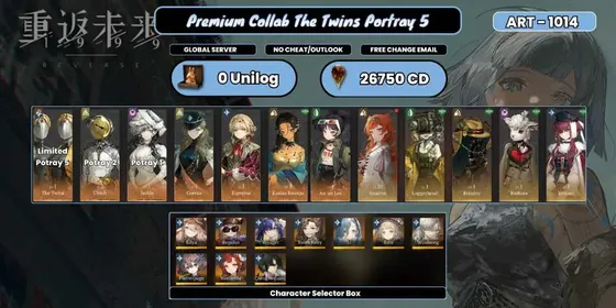 Global | 16 x 6 Star | The Twins P5 + Ulrich P2 + Isolde P1 + Corvus + Kiperina + Kaala Baunaa + An An-Lee + Box Star | 0 Unilog | 26750 Clear Drop | Novice Banner Available | Fast Delivery | ART014