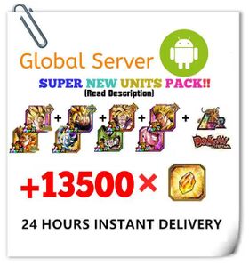 (ANDROID), Dokkan GLB, GDC PACK, 13k+ Dragon Stones