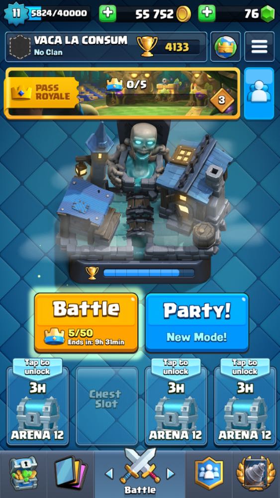 Clash Royale OG Account