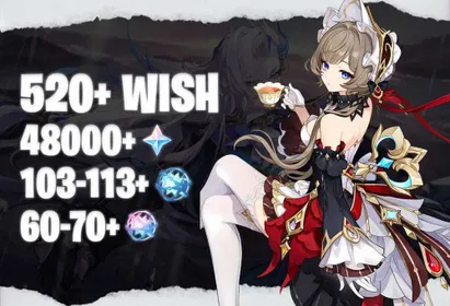 EU | AR50+ Sandrone – 48,000+ Primogems – 103+ Acquaint Fates – 60+ Intertwined Fates