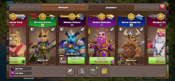70% DISCOUNT SHOP | TH18 MAX ALMOST | HERO:102-110-95-83-55-13 | EMAIL CHANGE | 13 EPIC | 11 PETS MAX | GOOD ARMY | GOOD DEFENCE | NC FREE | MAX BH10 | XP-255