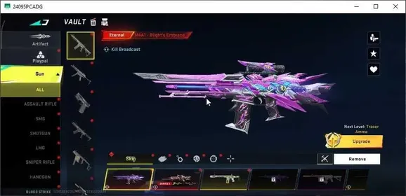 ASIA|ETERNAL (Lv2 M4A1,GALIL)+Collab New AOT Katya,M4A1-BatleofFaith|4 ULTRA(PitchStrike-Emma,Ethan,Glock,kala)|NetEase|BLS5813