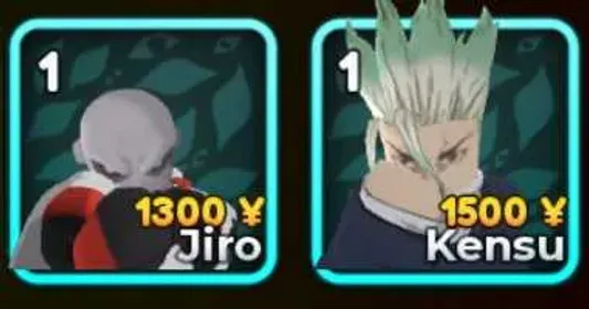Shiny Senku + Shiny Jiro
