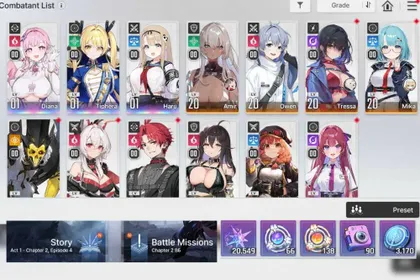 Asia | 20K Crystal and 71 Signal | Diana,Tiphera,Haru,Rita,Kayron | Selector On