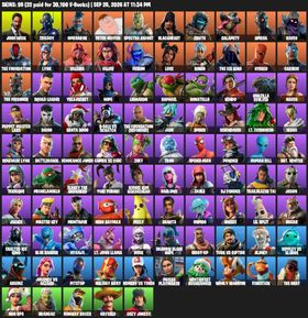 [PC/PSN/XBOX] 95 skins | John Wick | Trilogy | Omegarok | Peter Griffin | Spectra Knight | Blackheart | Zenith | Calamity | Omega | Raven | 50 VB