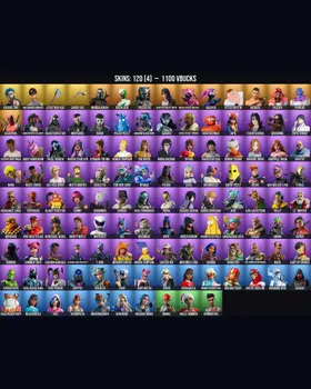 120 Skins Leviathan Axe ⭐️ Arcane Jinx ⭐️ Unchained Ramirez ⭐️ Fashion Banshee ⭐️ Itachi Uchiha ⭐️ Deadpool ⭐️ Sasuke Uchiha ⭐️ Meowscles ⭐️ Galaxia ⭐️ Backlash ⭐️ Homer Simpson ⭐️ Catwoman Comic Book Outfit ⭐️ Siren ⭐️ Echo ⭐️ Sparkplug m9501416996