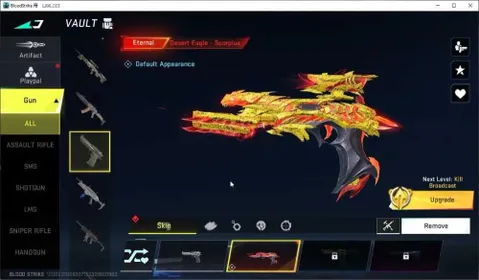 ASIA|ETERNAL DeAgle+MELEE Staf|Collab OPM M4A1-MumenRider,Ethan,Enzo,TR MCX,FN2K,Jack|19 ULTRA[6 PitchStrike,Etc]|NetEas|BLS6037