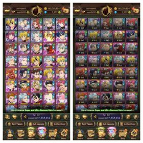 GLOBAL 2.150💎 | 7.3M CC | New Odin | All Collab Gachiakuta | All Collab Re:Zero | 8 LR + 16 BASIC UR